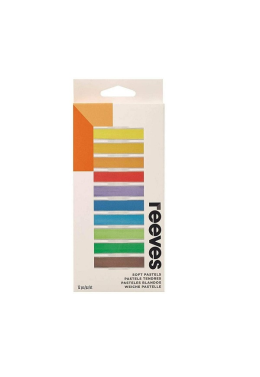 Estojo Giz Pastel Seco c/12 8791125 Reeves